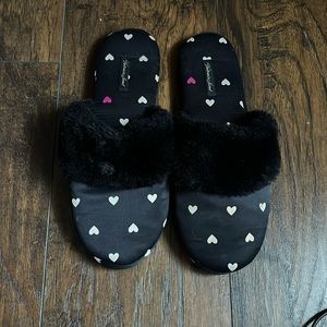 Victoria Secret heart slippers